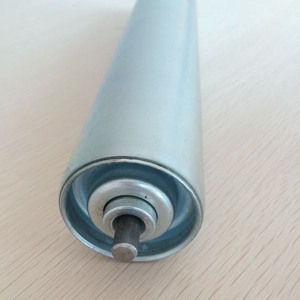 galvanized conveyor roller(free roller), Diameter: 50mm, roller length 850mm, shaft with female thread