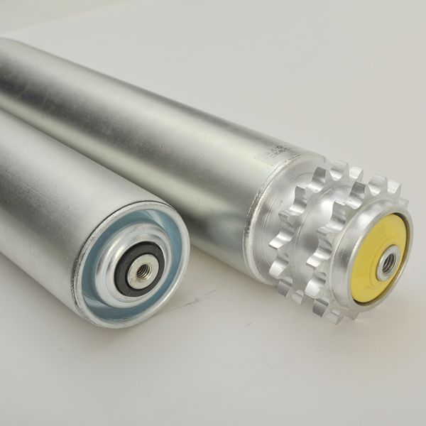 galvanized conveyor roller(free roller), Diameter: 50mm, roller length 850mm, shaft with female thread