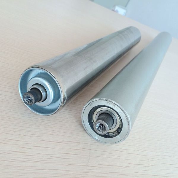 galvanized conveyor roller(free roller), Diameter: 50mm, roller length 850mm, shaft with female thread