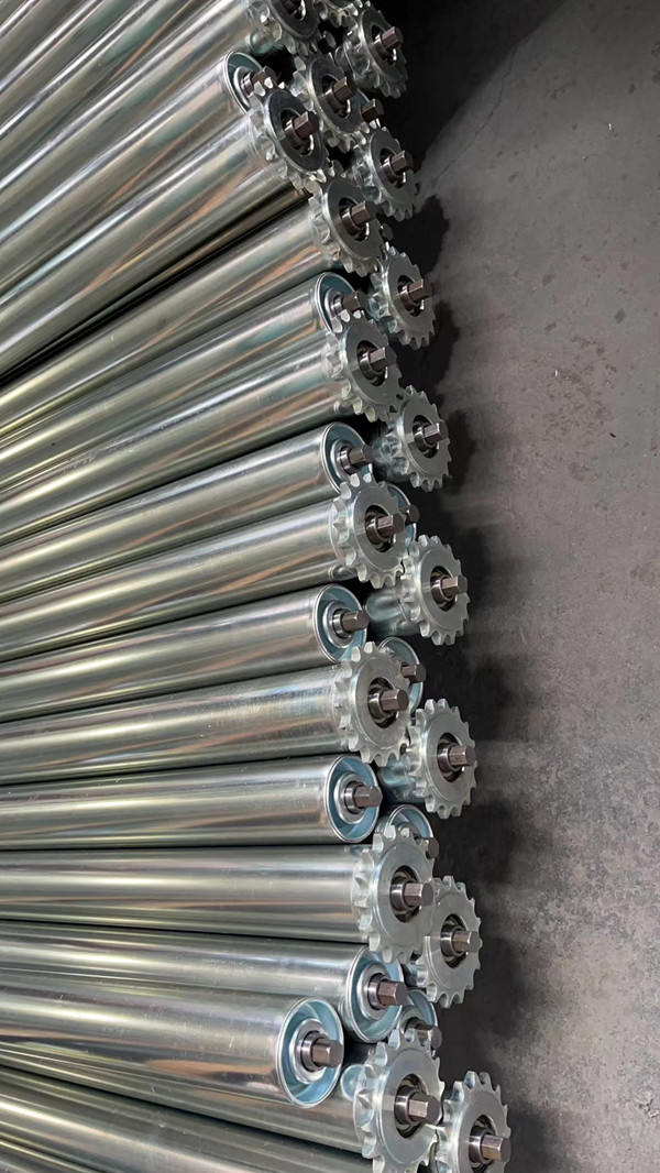 Galvanized Gravity Roller