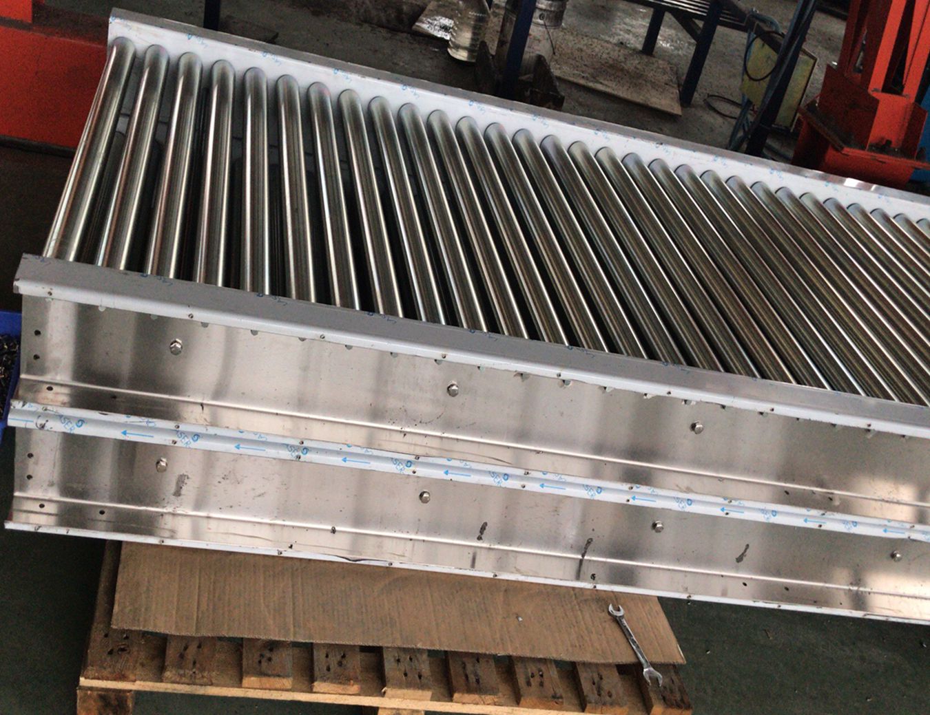 Heavy Duty Roller Conveyor Straight Section