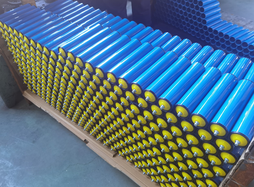 50mm Diameter PVC Conveyor Roller with Female Thread Shaft