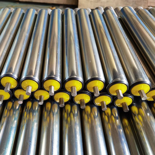 25mm Conveyor Slip Roller 8mm Shaft