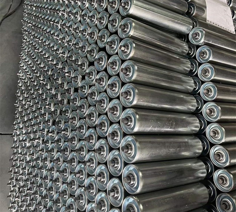 Galvanized Conveyor Roller with Steel End Caps