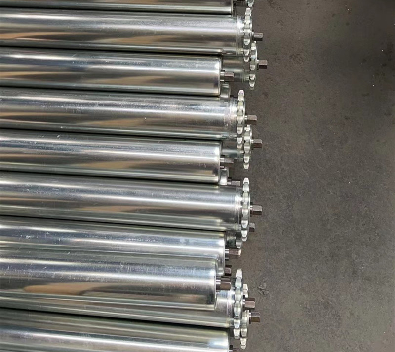 Galvanized Conveyor Roller with Steel End Caps