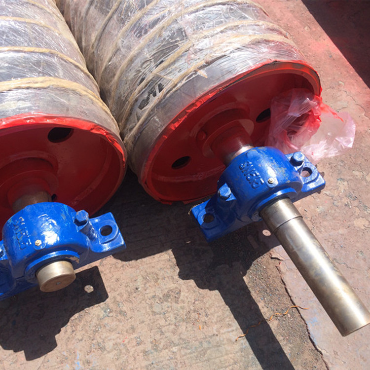 300mm diameter conveyor steel bend pulley