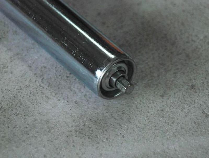 zinc plated steel 32mm gravity roller