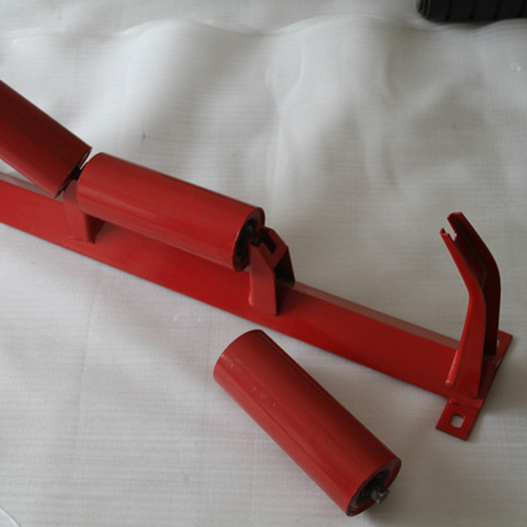 127mm dia electrostatic spraying belt conveyor trough roller