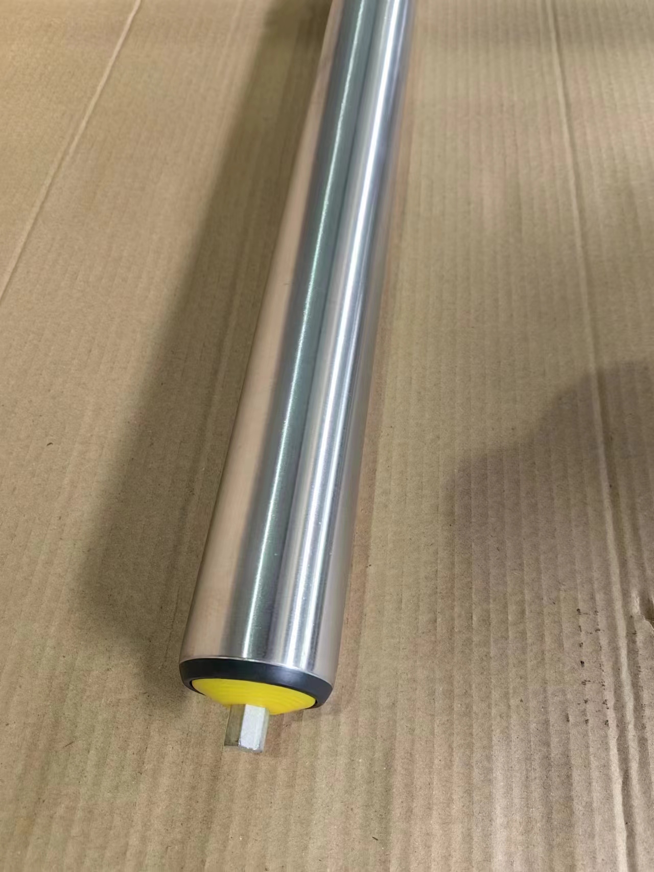 50mm Diameter Gravity Conveyor Roller with 12mm Shaft