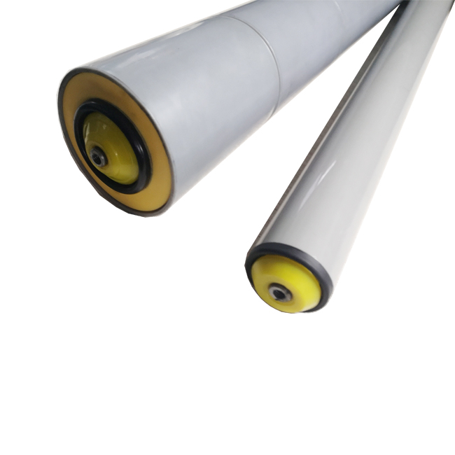 52.9/93.8 PVC tapered conveyor roller