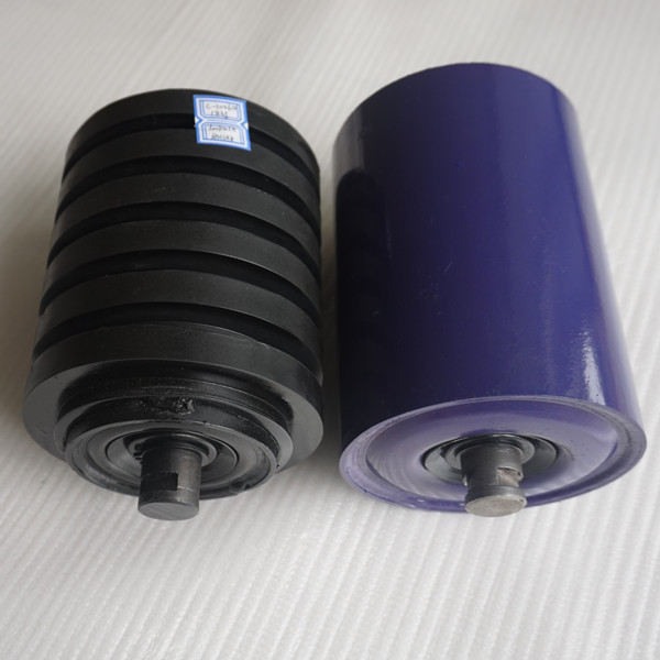 127mm diameter steel conveyor roller trough idler roller