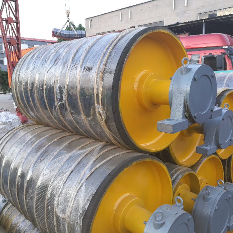 600mm diameter conveyor head drive pulley